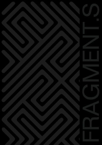 Cover of the book Fragment.s by the art critic Madeleine Filippi